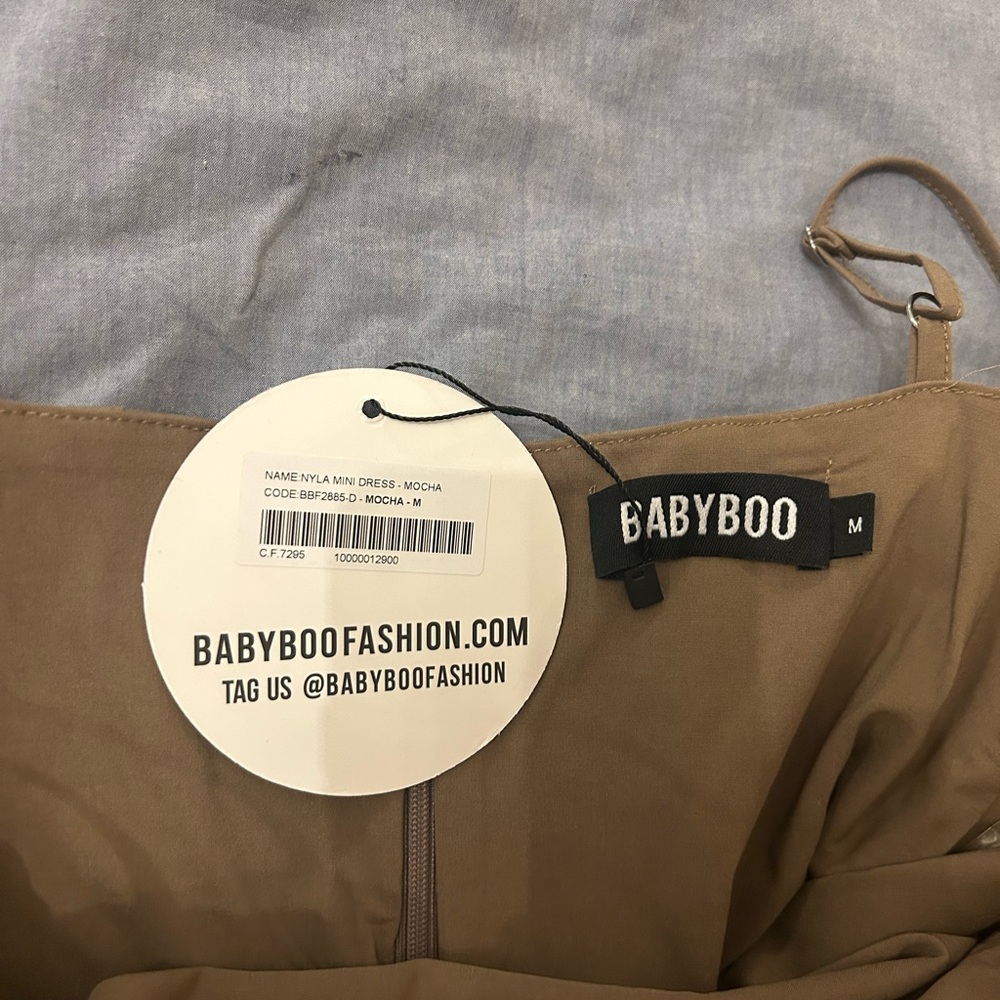 Nude Mini Dress Babyboo Nyla - Picture 6 of 6